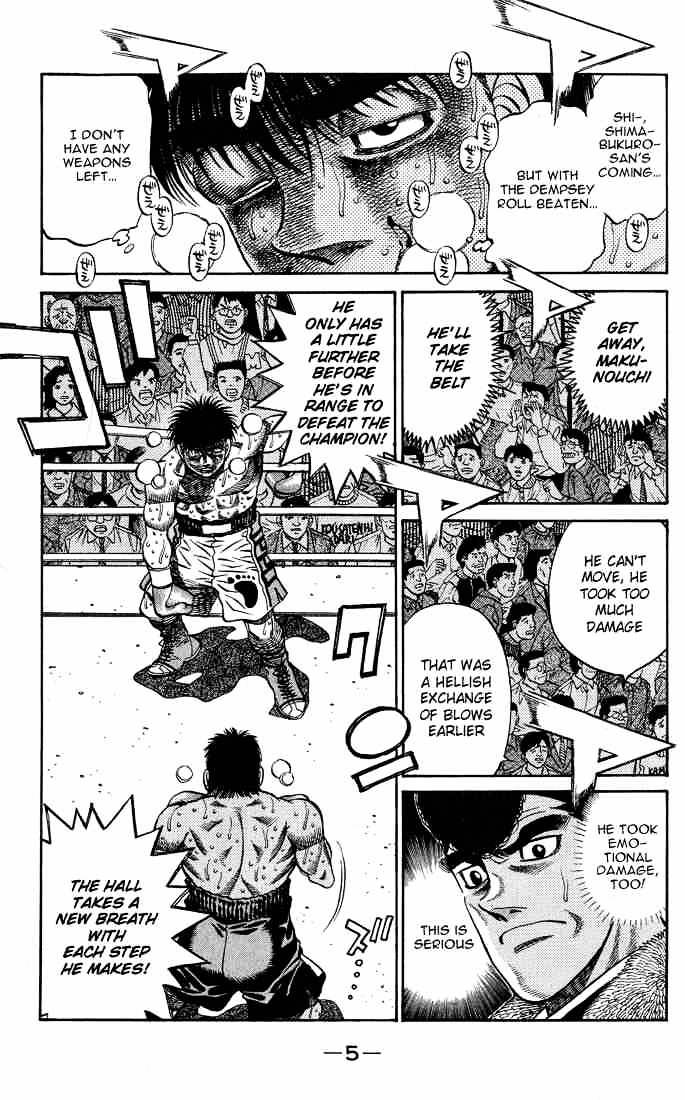 Hajime no Ippo: Fighting Spirit, Chapter 434 image 06